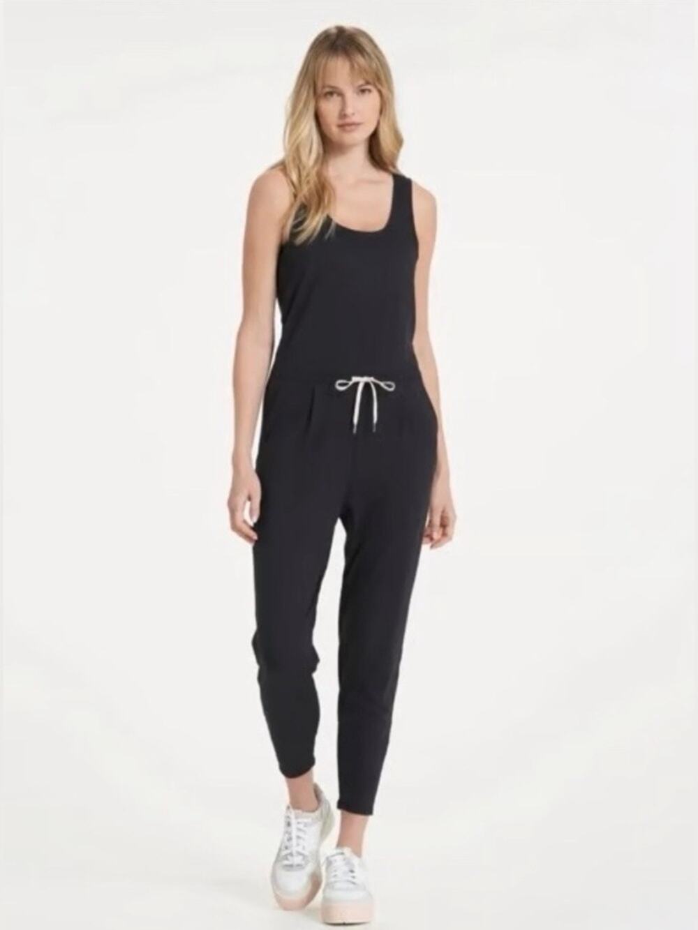 Vuori Black Lux Harem Jumpsuit Sz.M